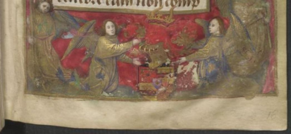 bibale_img/1-68-239-full-Armoiries de P. de Cleves, Wien f. 16r.JPG